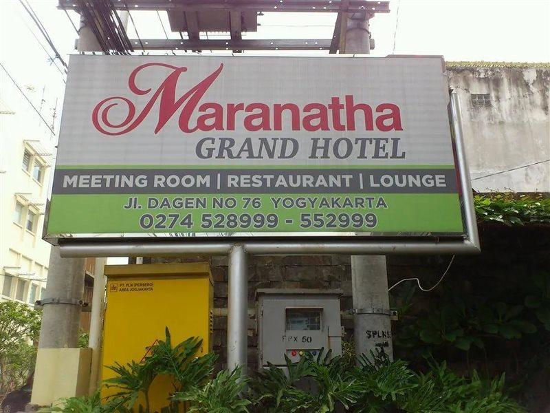 Maranatha Grand Hotel Jogyakarta Zewnętrze zdjęcie